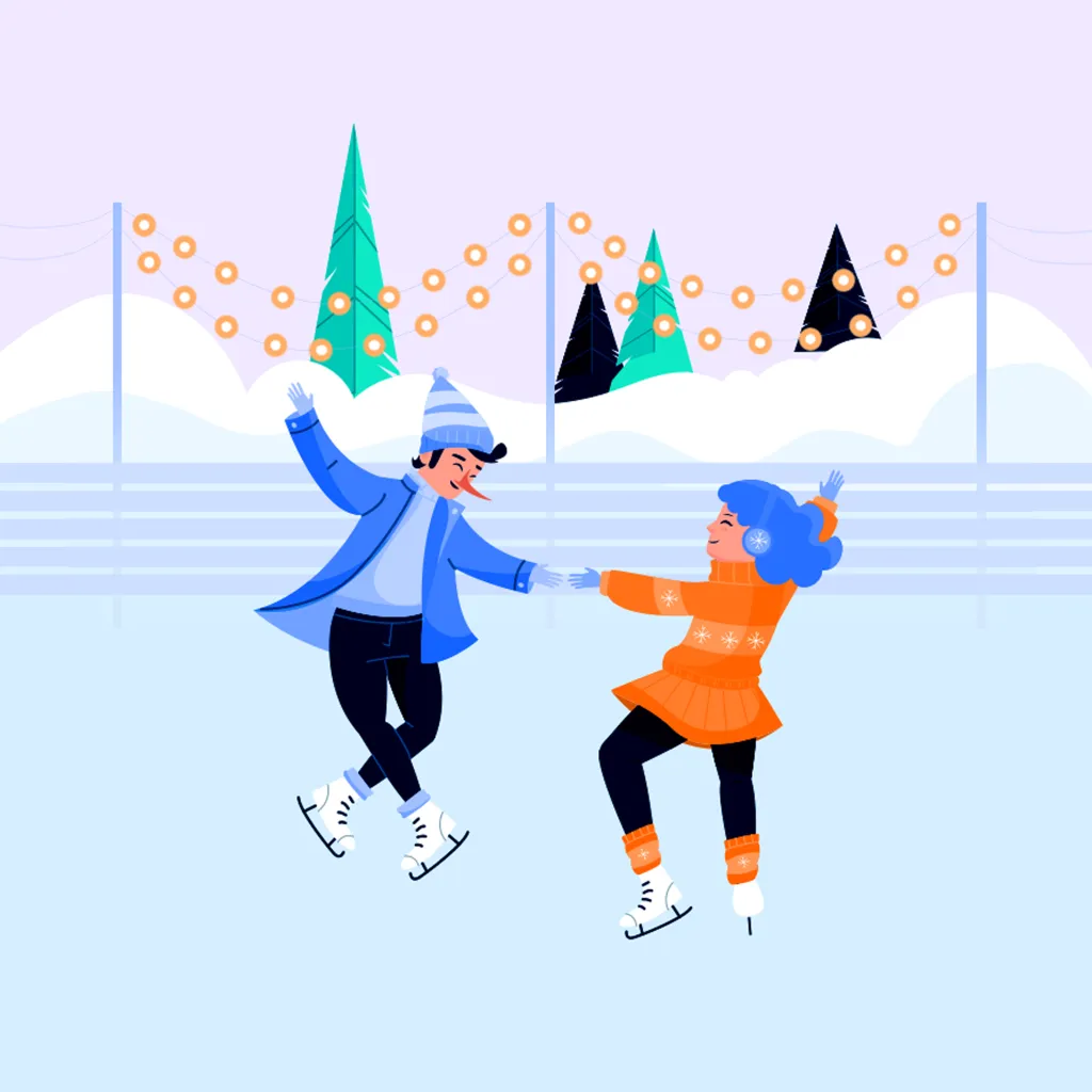 Сказочное мероприятие на катке