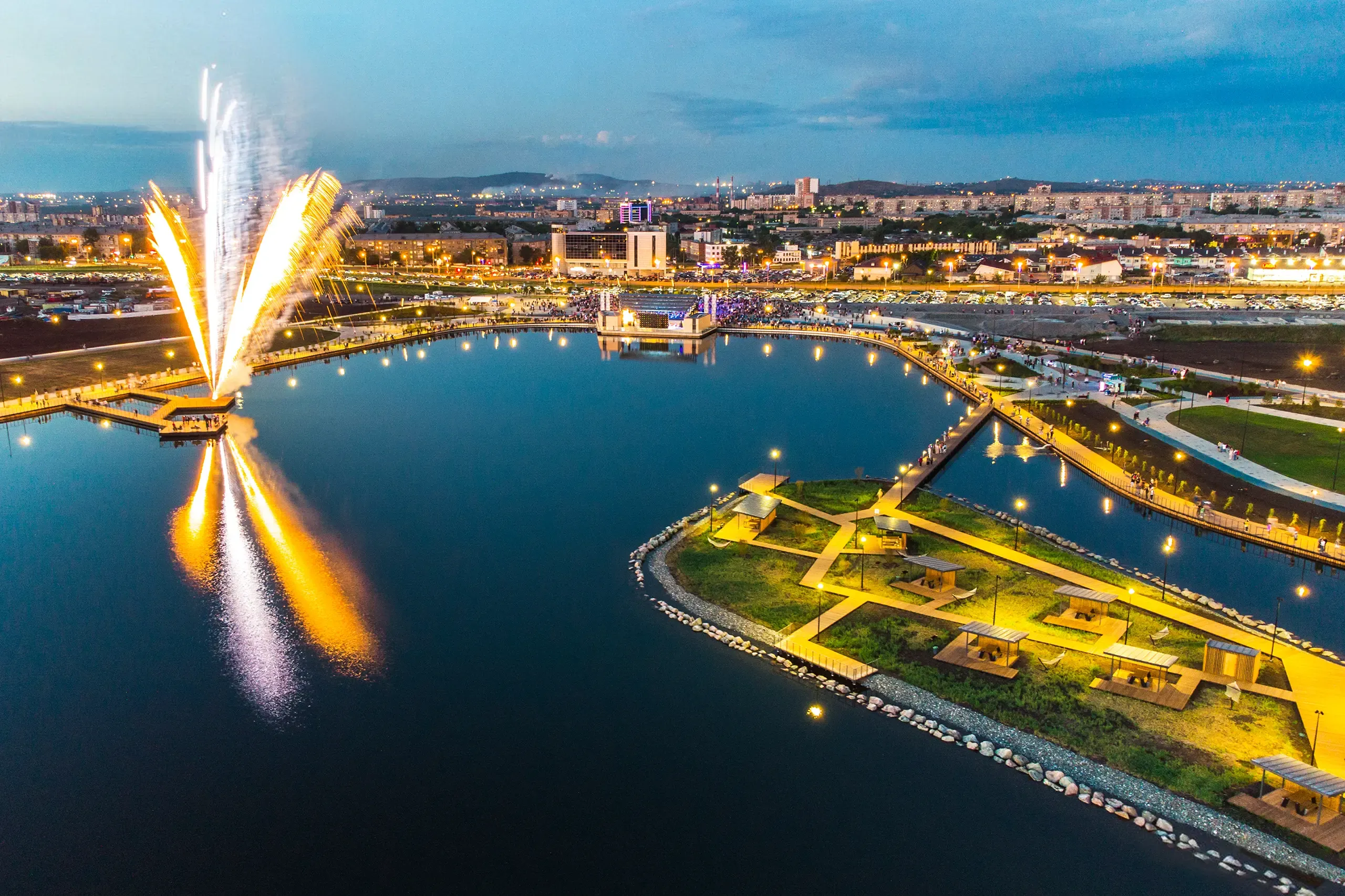 Парк притяжение