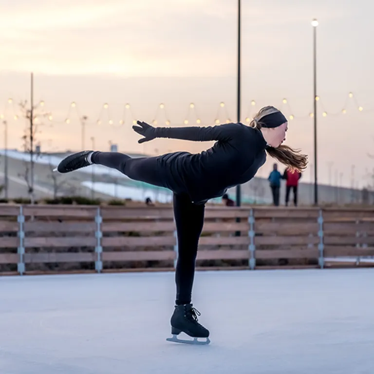 Закрытие катка